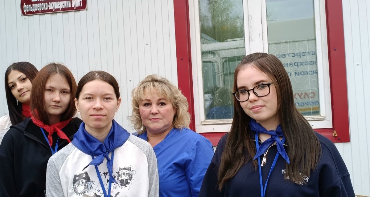 Студенты-медики приехали в деревню Шкаланка и устроили сельчанам тренировку памяти