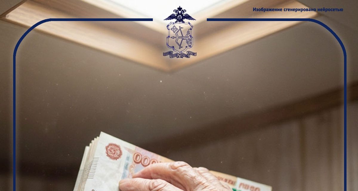 Пенсионерка заявила о краже 165 тысяч рублей, но полицейские нашли деньги у неё дома